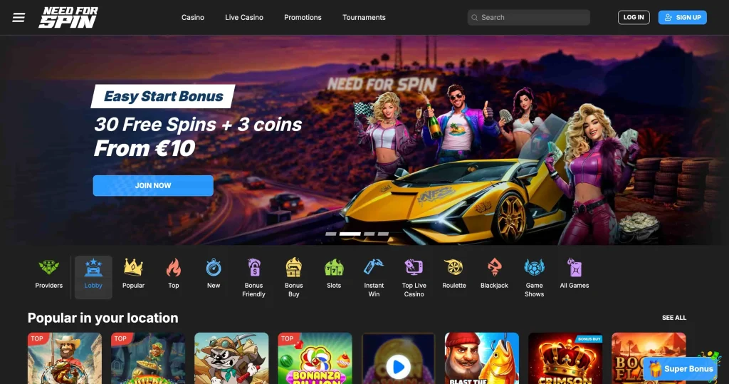 Need for spin